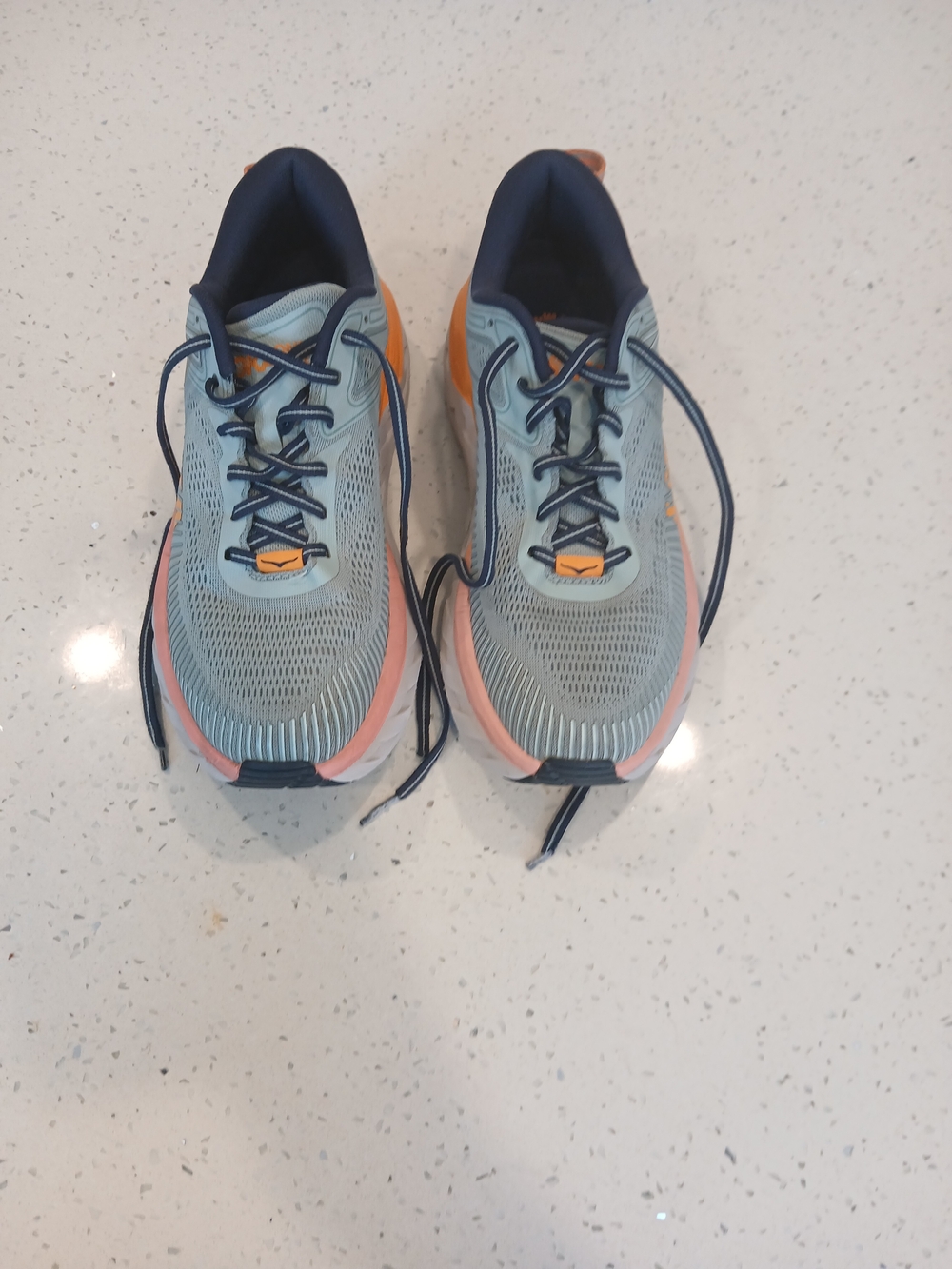 Size 9 - Hoka One One HOKA Bondi 7 Blue Haze W